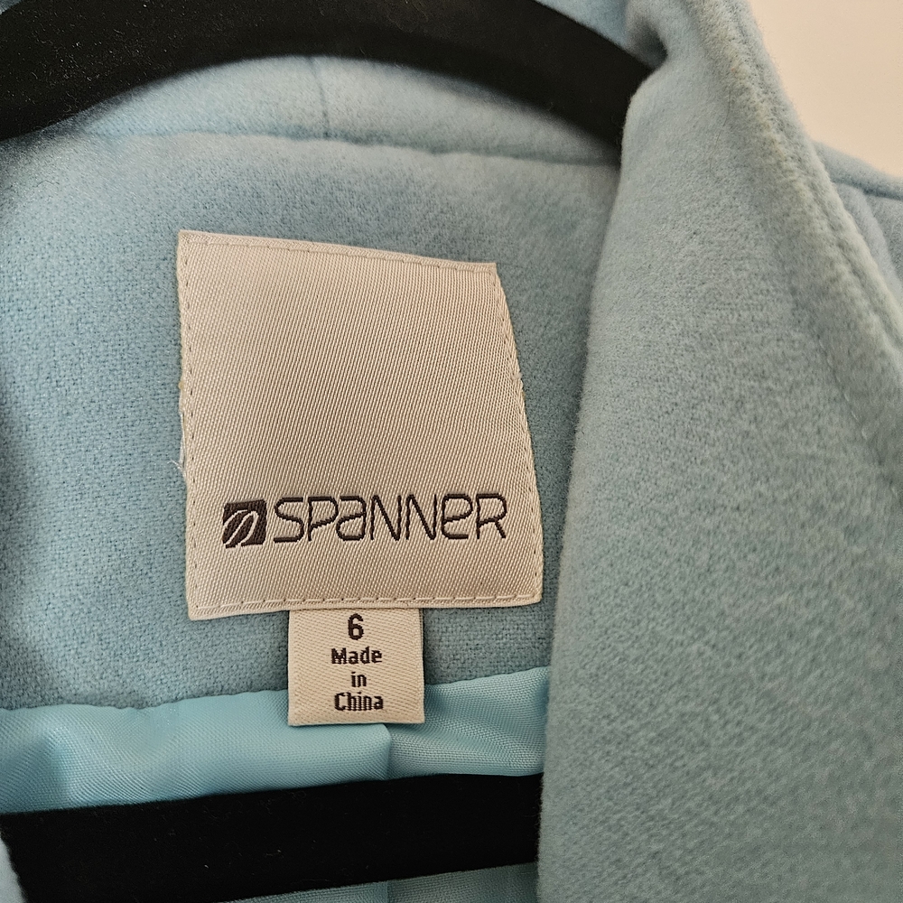 SPANNER Light Blue Ski Jacket - Picture 3 of 4